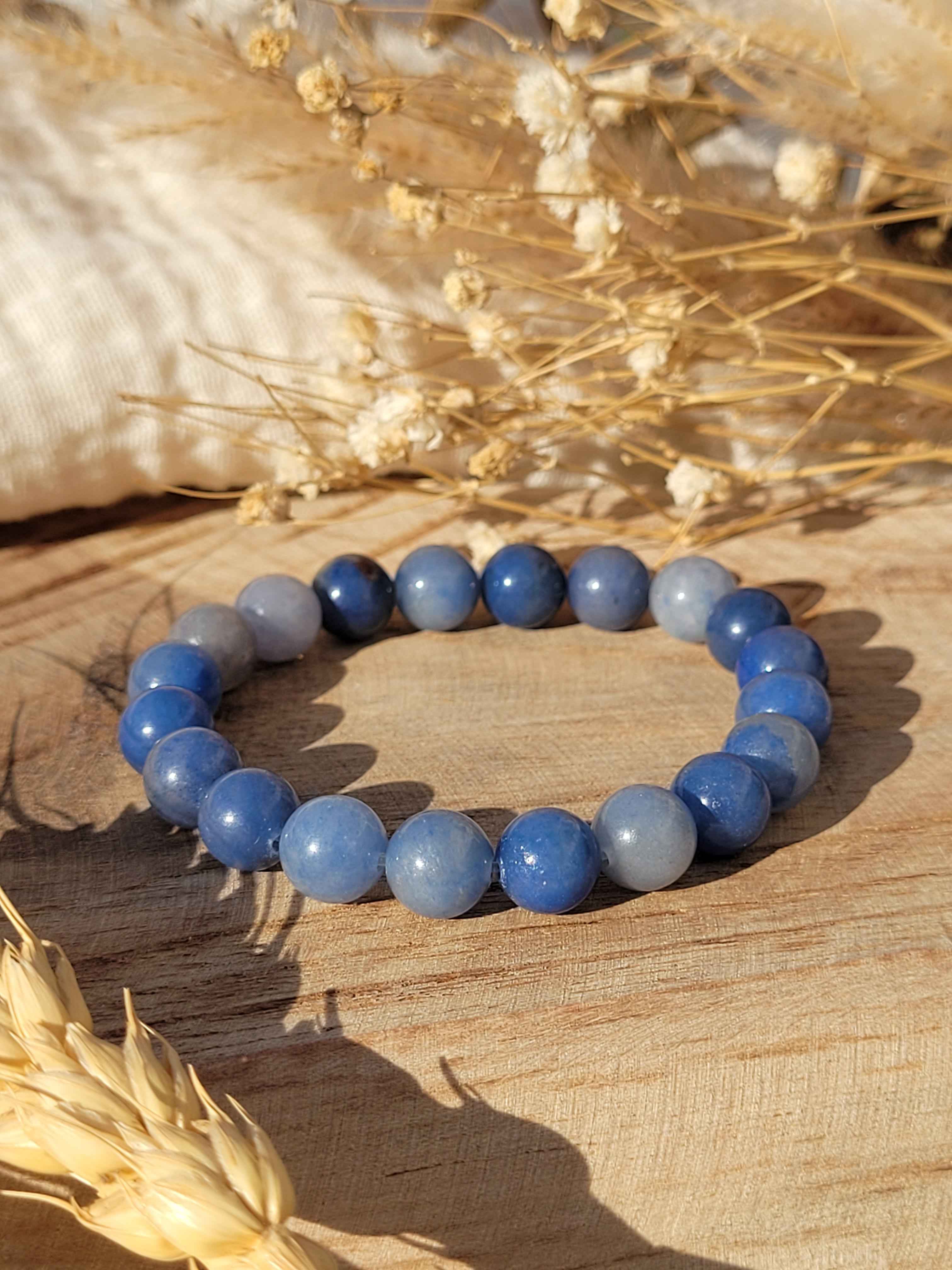 Bracelet Aventurine Bleue