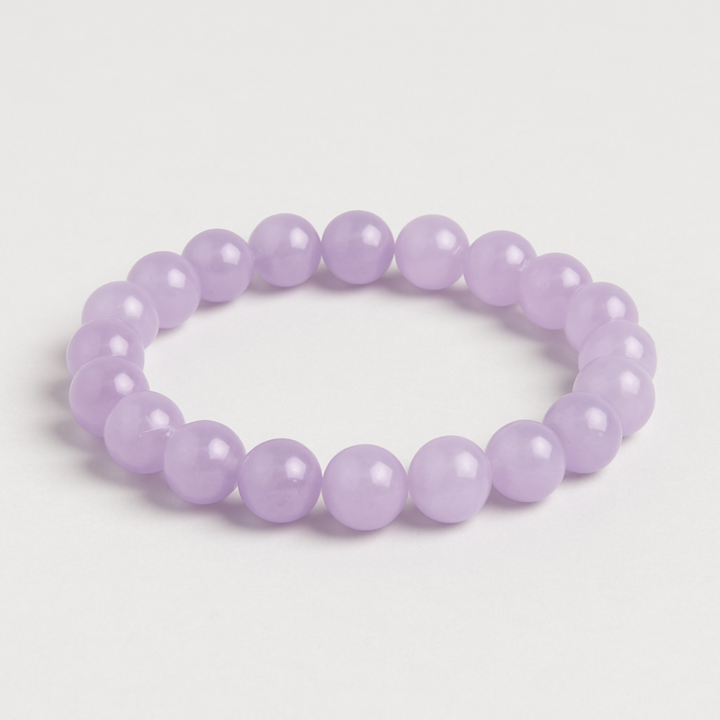 Bracelet Améthyste Lavande – Perles 8mm