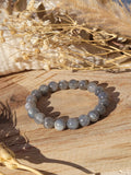 Bracelet en perles de labradorite naturelle 8 mm