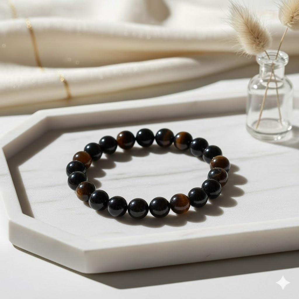 Bracelet Agate Œil Noir