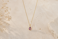 Collier Argent 925 Doré – Améthyste & Perles Naturelles