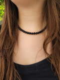Collier en perles d’onyx naturel 8 mm