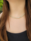 Collier en perles de pierre de lune naturelle 8 mm